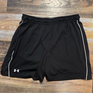 Under Armour Black Athletic Shorts Lightweight Breathable